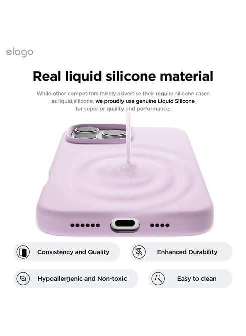 elago iPhone 16 Pro MAX Case Liquid Silicone